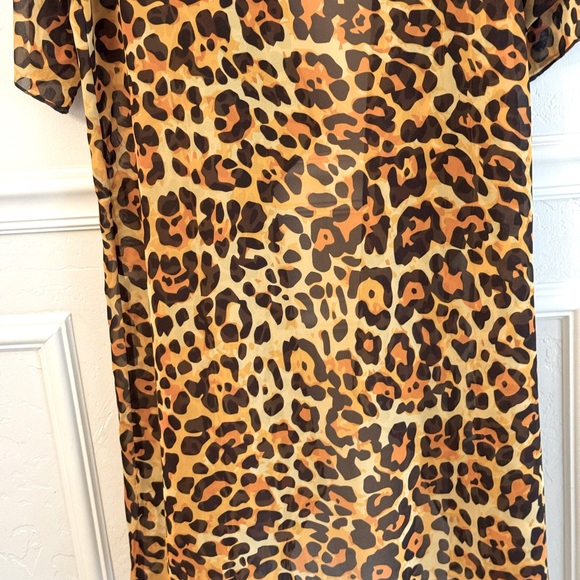 NWOT LuLaRoe Animal Print Kimono Size M 🐆 - Picture 9 of 12